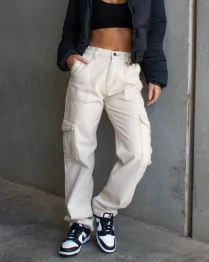 SSS REALISM SUNDAY PREMIUM DENIM CARGO OATMEAL