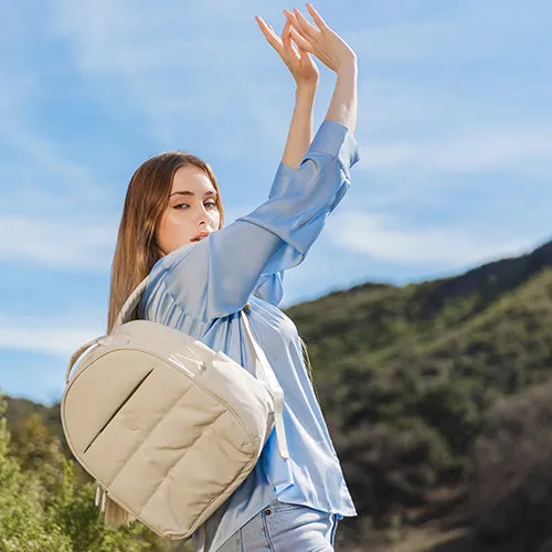 The Puffer Backpack - Sage Green