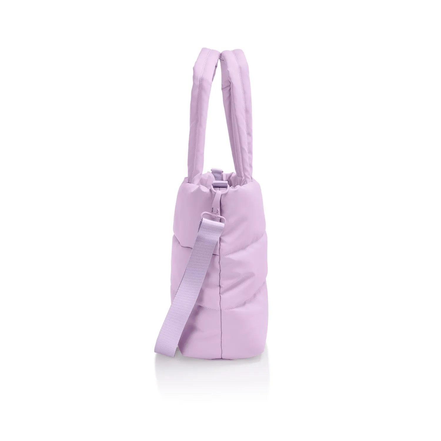 The Puffer Tote Bag - Lavender