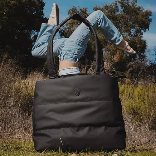 The Puffer Tote Bag - Lavender