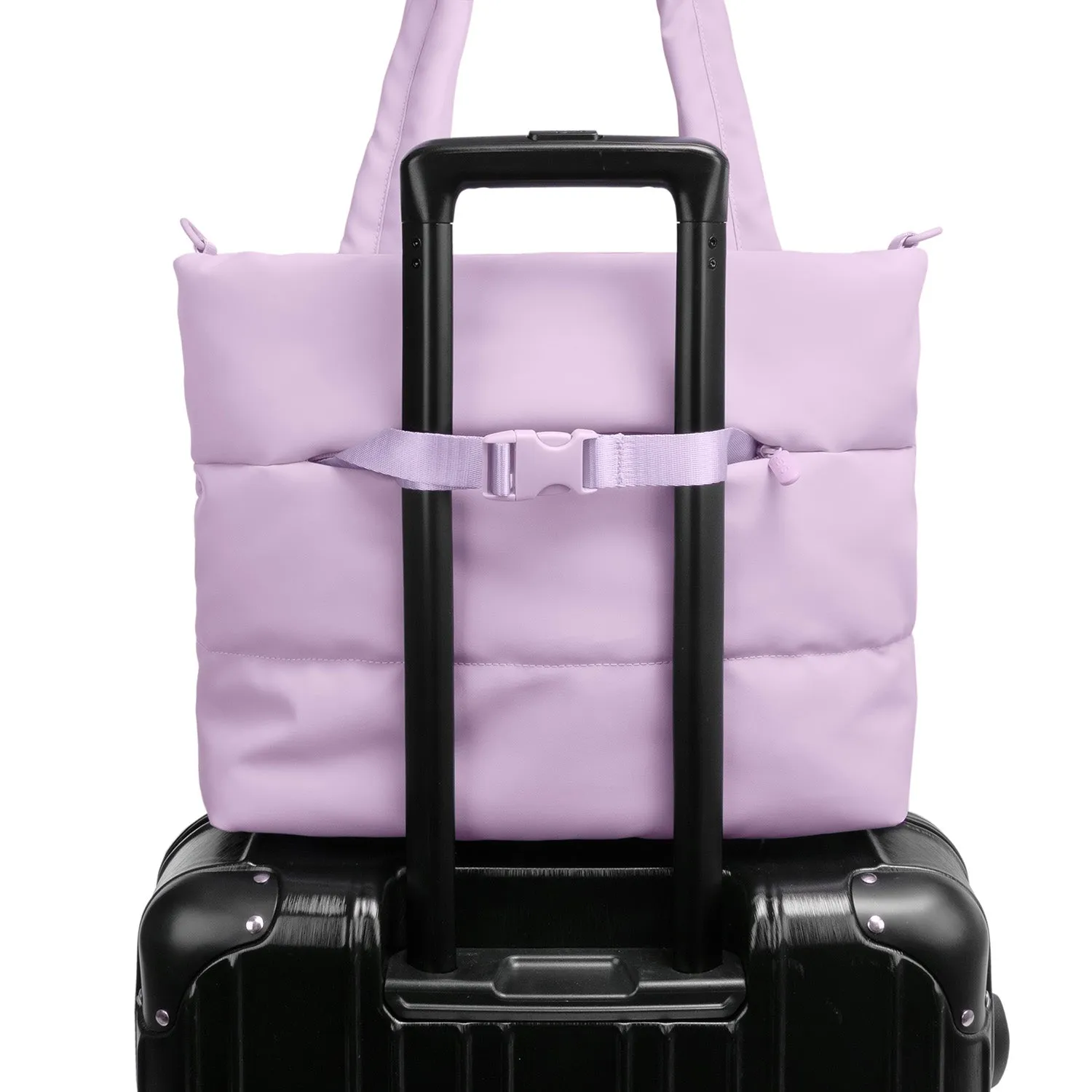 The Puffer Tote Bag - Lavender
