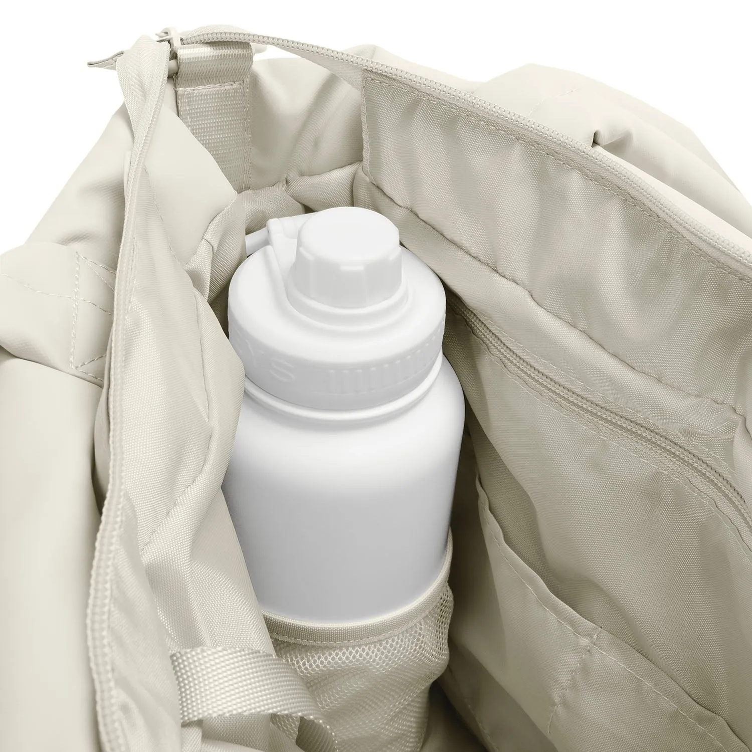 The Puffer Tote Bag - Off White