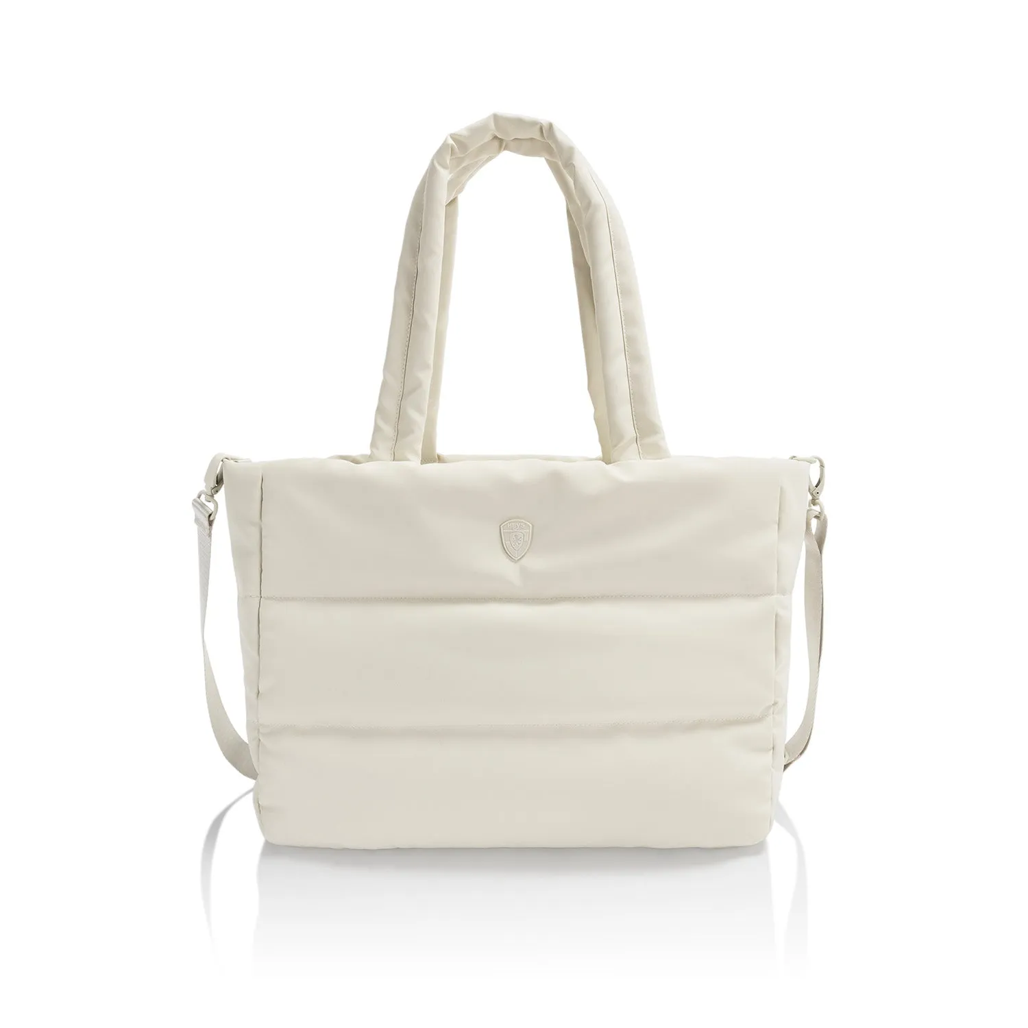 The Puffer Travel Tote - Off White