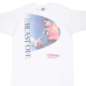 VINTAGE COMPAQ PRESARIO COMPUTER 1990S TEE SHIRT XL MADE IN USA