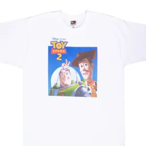 VINTAGE DISNEY TOY STORY 2 CAST MEMBER TEE SHIRT 1999 LARGE