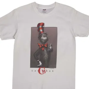VINTAGE DR SEUSS CAT IN THE HAT CAT WEAR 1997 TEE SHIRT SIZE MEDIUM