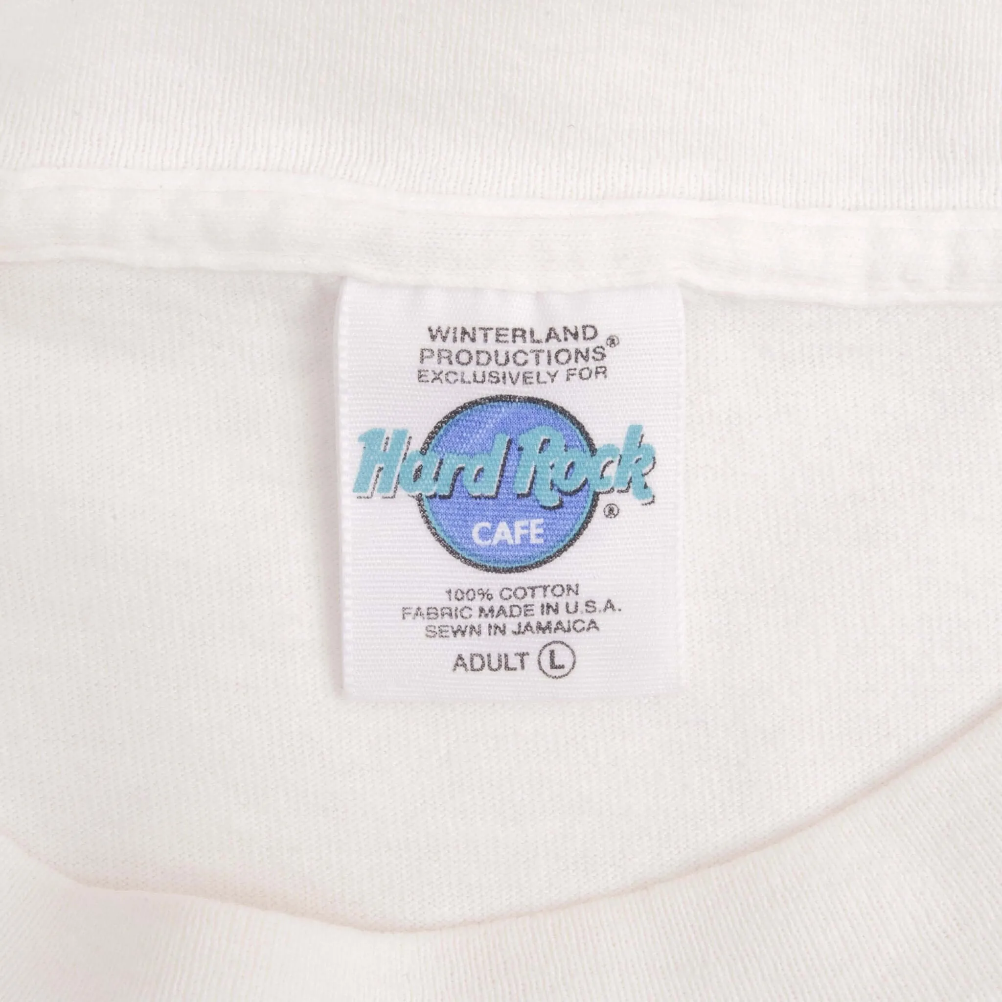VINTAGE HARD ROCK CAFE HONOLULU HAWAII SURF TEE SHIRT 1990S SIZE LARGE
