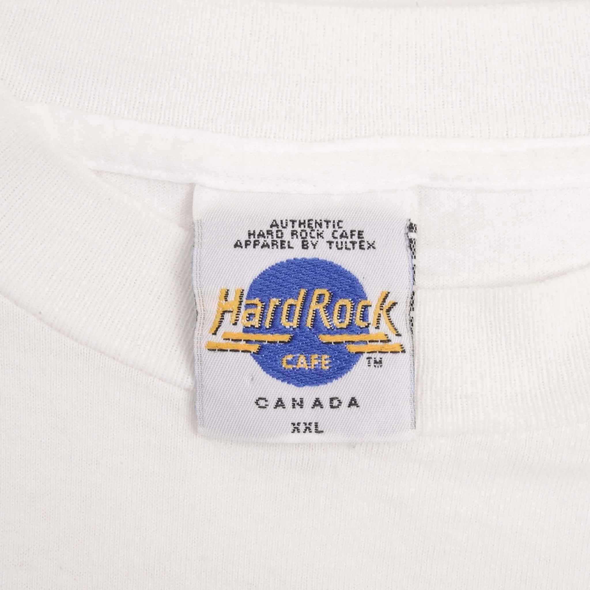 VINTAGE HARD ROCK CAFE SAVE THE PLANET NIAGARA FALL TEE SHIRT 1990S SIZE 2XL