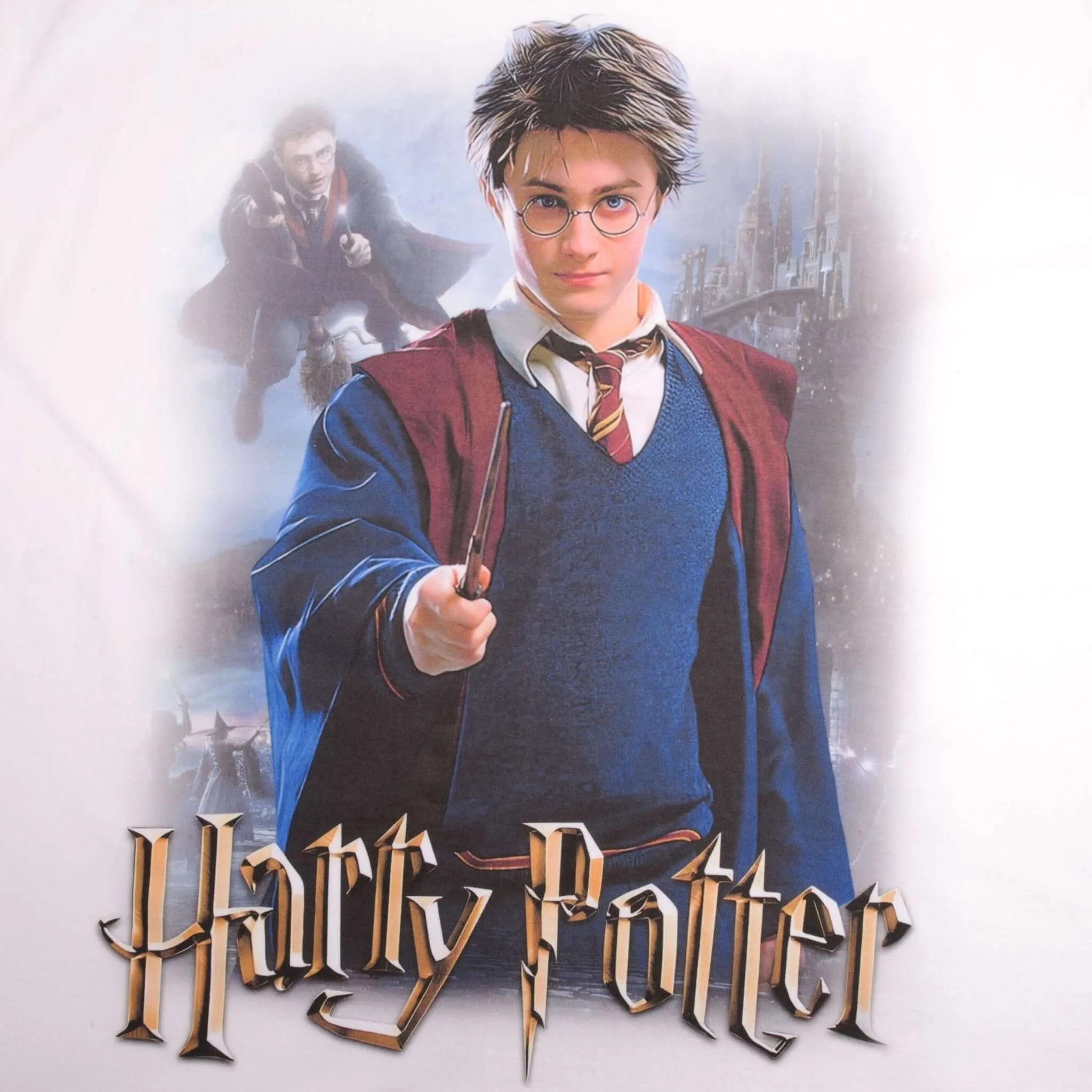 VINTAGE HARRY POTTER MOVIE PRISONER OF AZKABAN TEE SHIRT SIZE XL