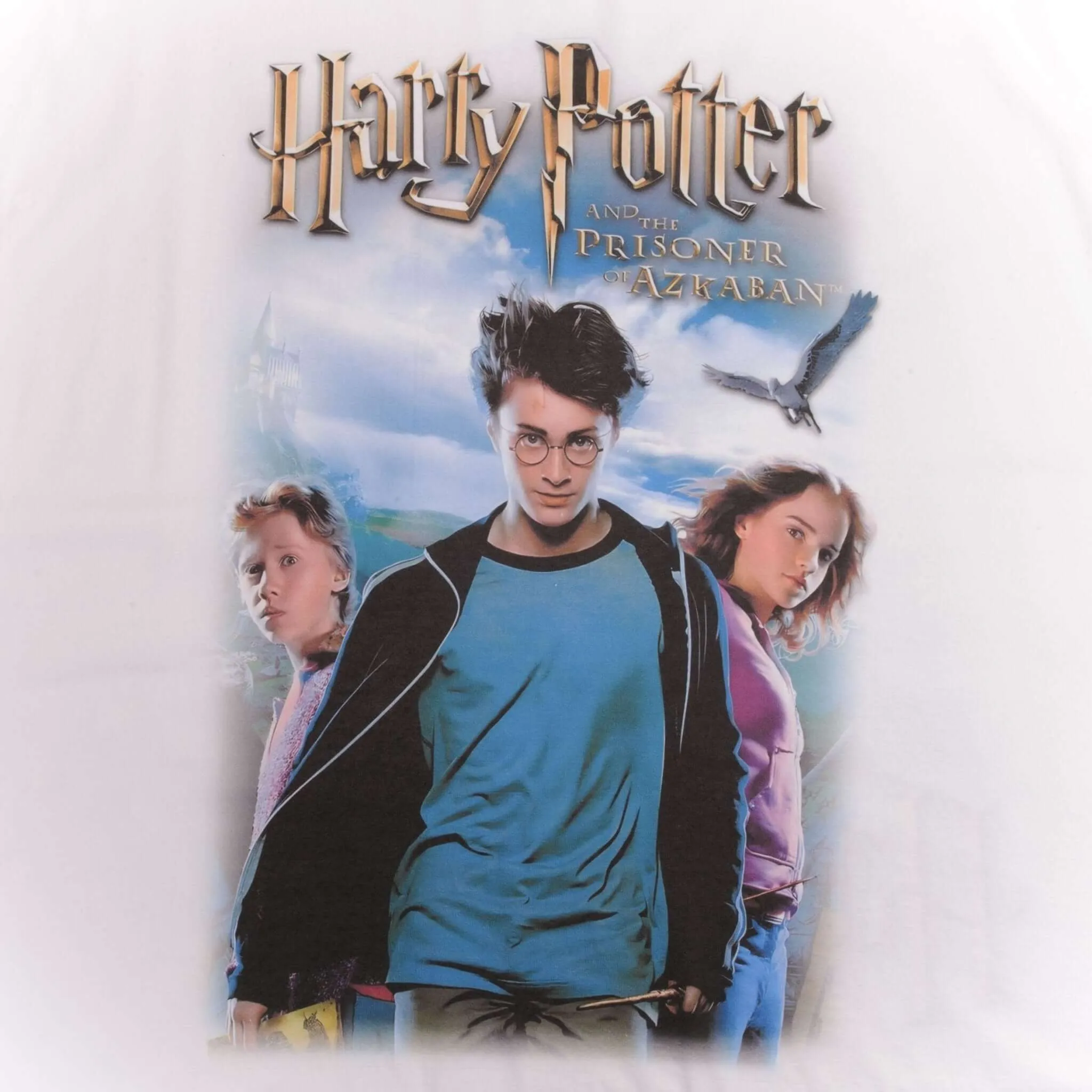VINTAGE HARRY POTTER MOVIE PRISONER OF AZKABAN TEE SHIRT SIZE XL
