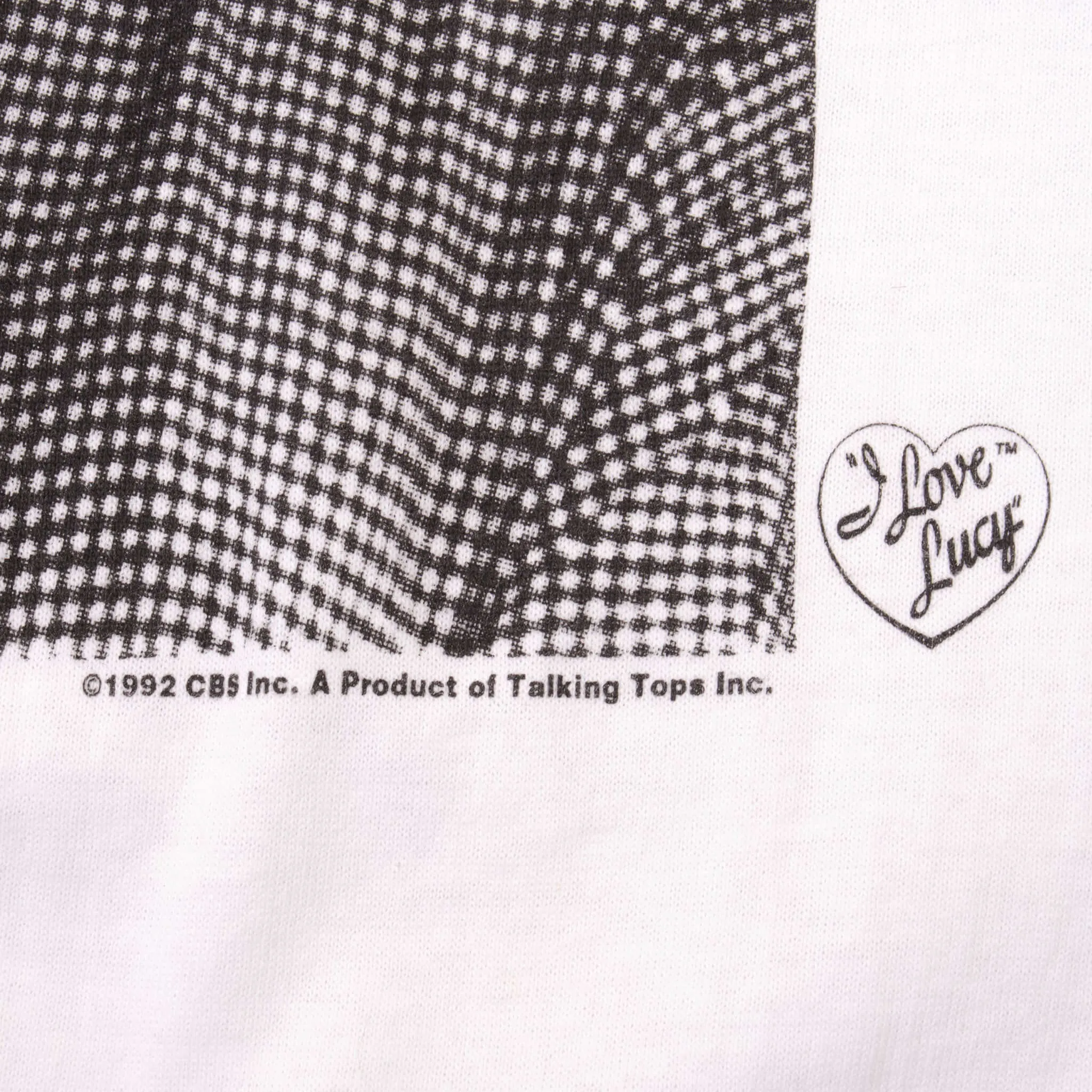 VINTAGE I LOVE LUCY VITAMEATAVEGAMIN 1992 TEE SHIRT SIZE XL