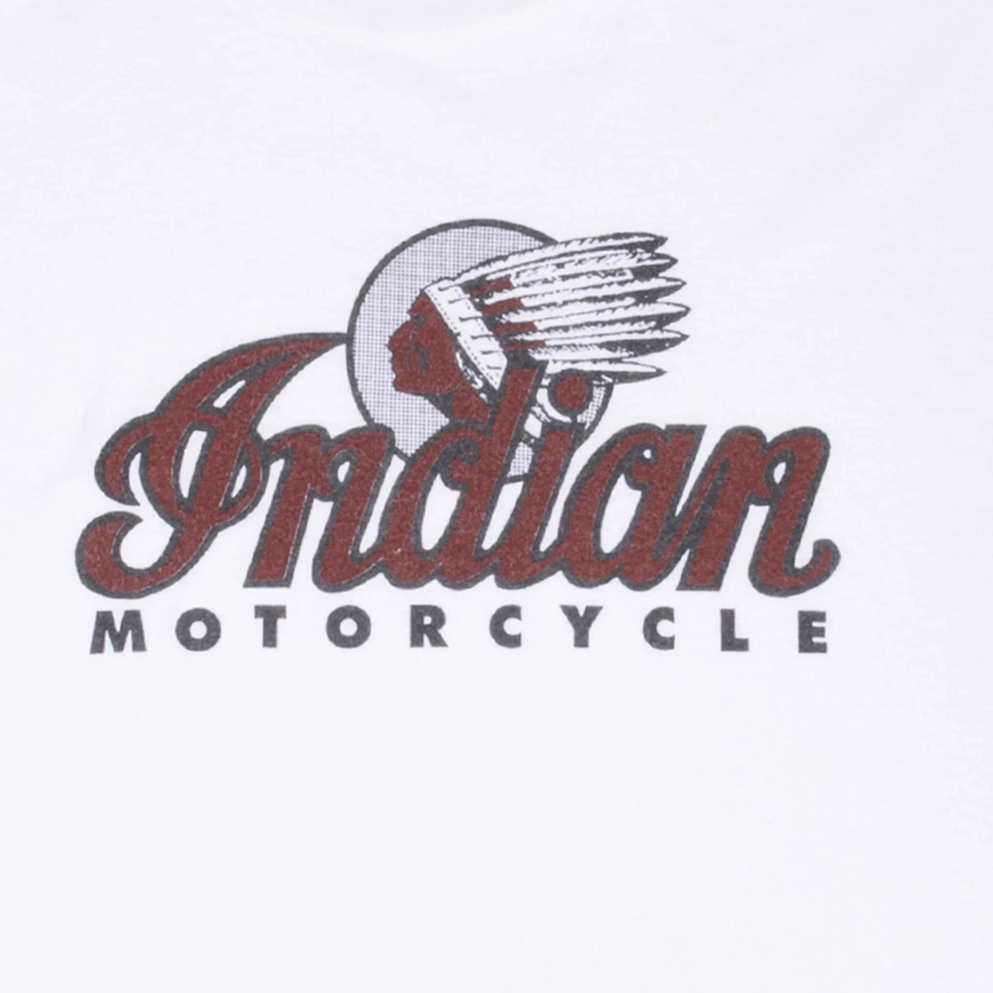 VINTAGE INDIAN MOTOCYCLE BIKER TEE SHIRT 1990S 2XL
