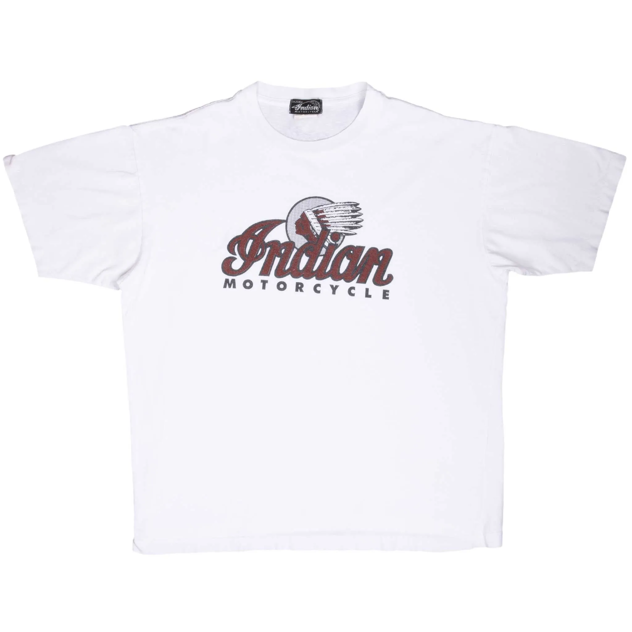 VINTAGE INDIAN MOTOCYCLE BIKER TEE SHIRT 1990S 2XL