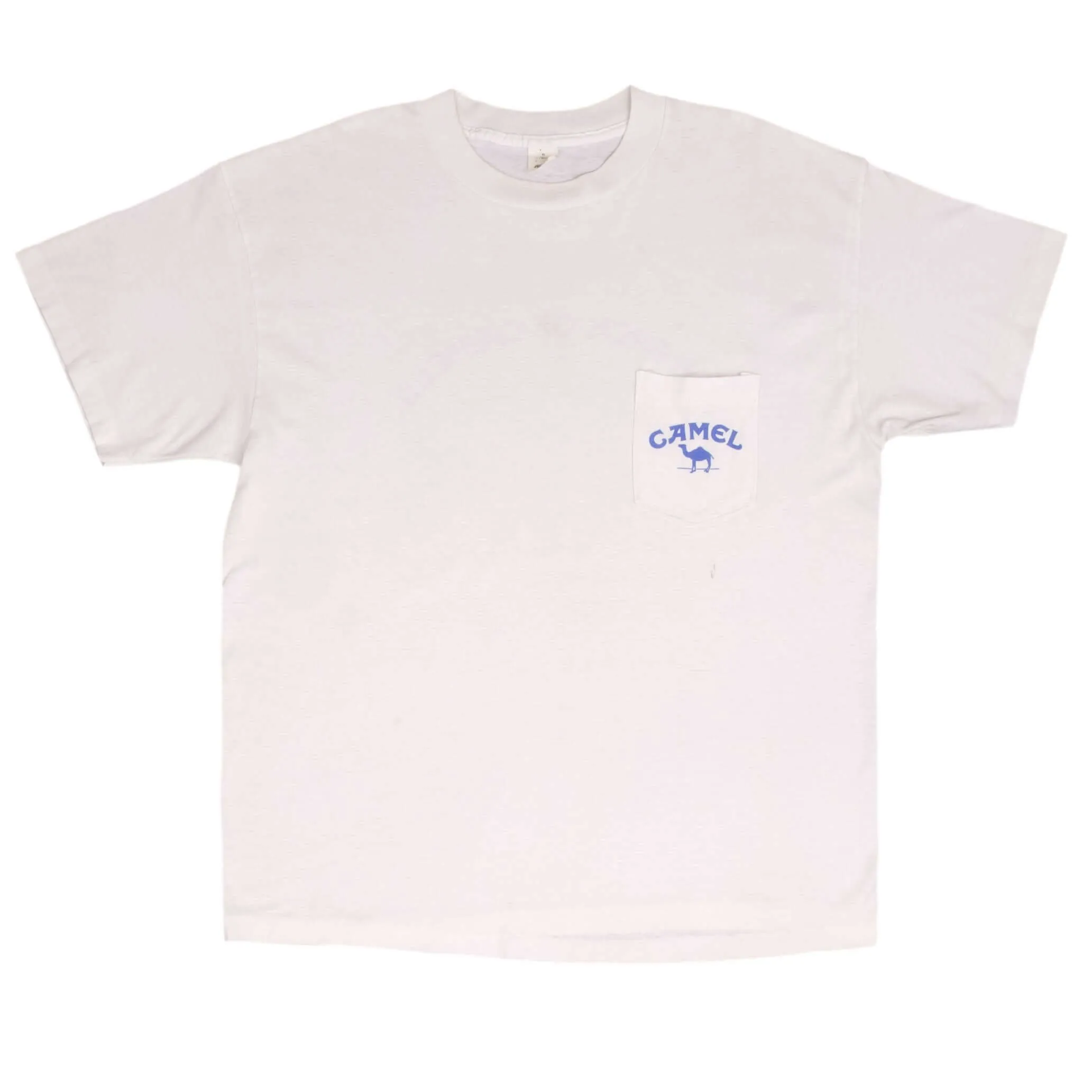 VINTAGE JOE'S PACK OF CAMEL POCKET TEE SHIRT 1990S SIZE LARGE MADE IN USA