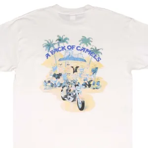 VINTAGE JOE'S PACK OF CAMEL POCKET TEE SHIRT 1990S SIZE LARGE MADE IN USA
