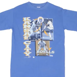 VINTAGE MLB KANSAS CITY ROYALS 1991 TEE SHIRT SIZE MEDIUM