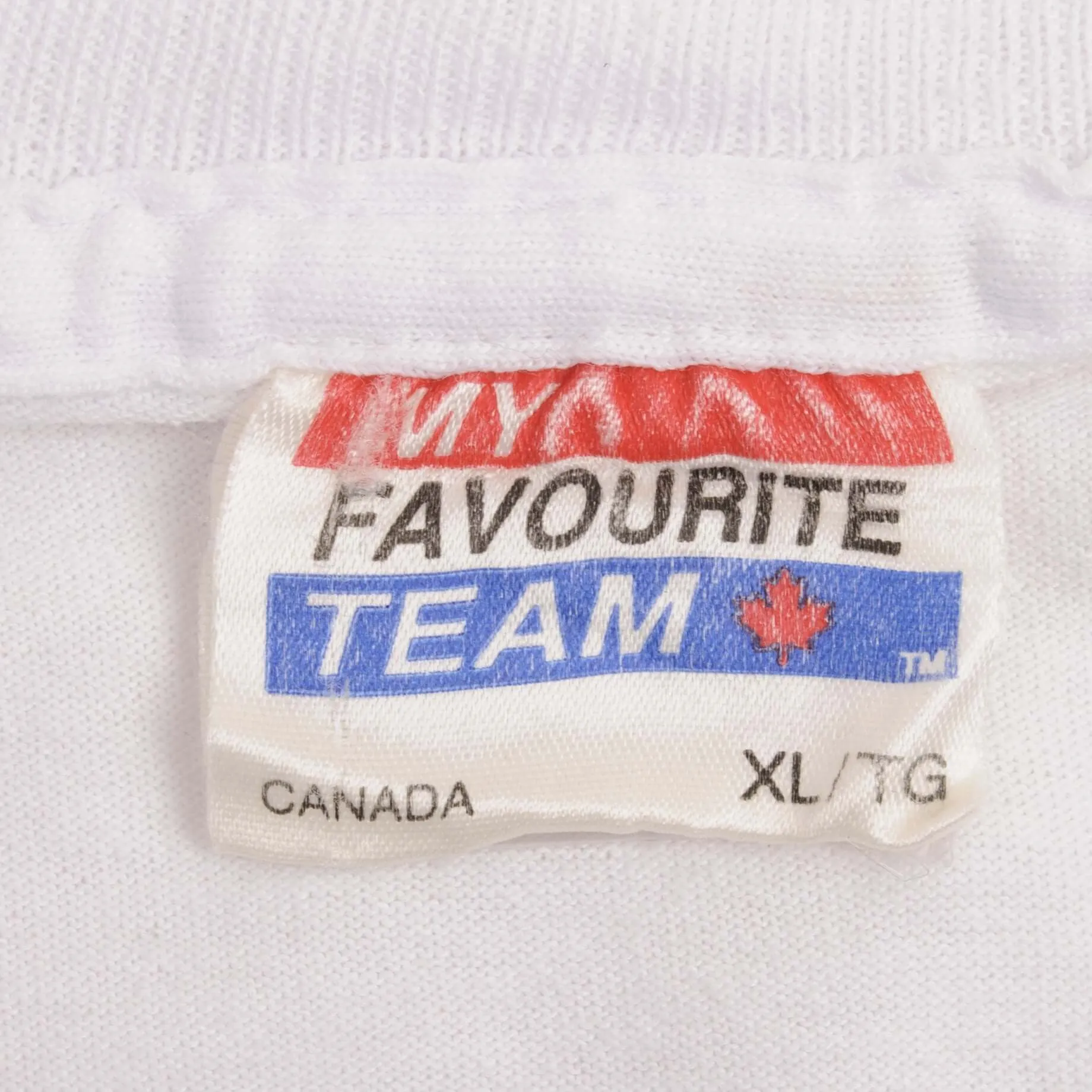 VINTAGE MLB WHITE SOX VS BLUE JAYS AMERICAN LEAGUE 1993 TEE SHIRT SIZE XL