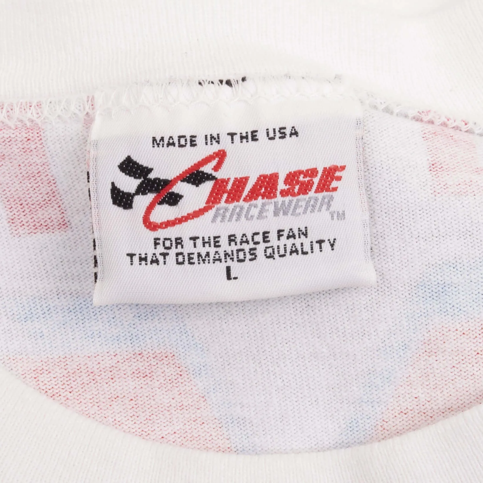 VINTAGE NASCAR ALL OVER PRINT DALE EARNHARDT 1996 TEE SHIRT LARGE MADE IN USA