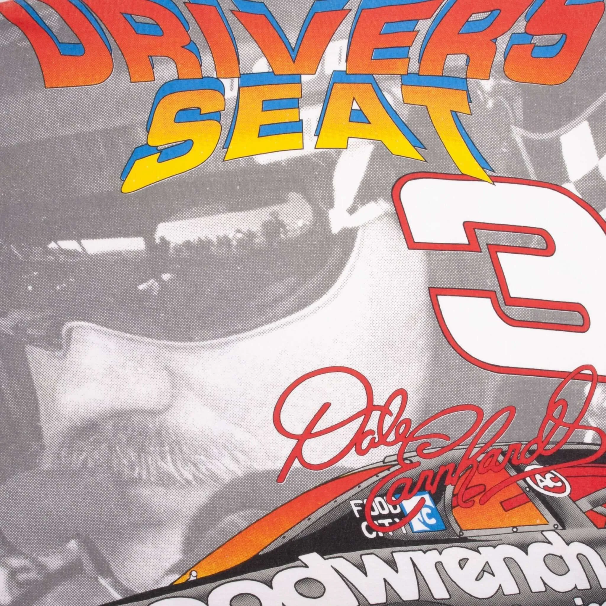 VINTAGE NASCAR ALL OVER PRINT DALE EARNHARDT 1996 TEE SHIRT LARGE MADE IN USA