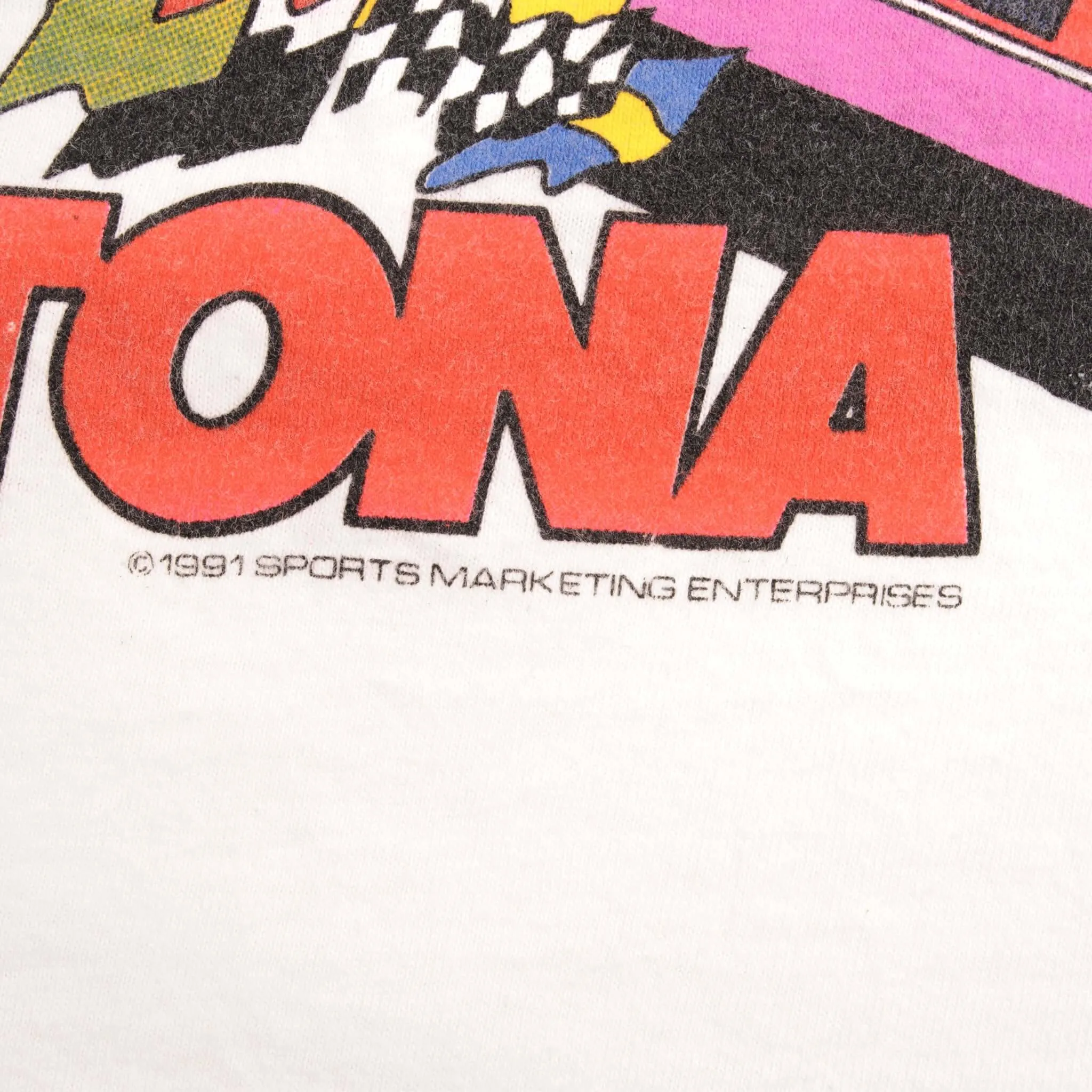 VINTAGE NASCAR PEPSI 400 WINSTON CUP SERIES 1991 TEE SHIRT SMALL MADE IN USA