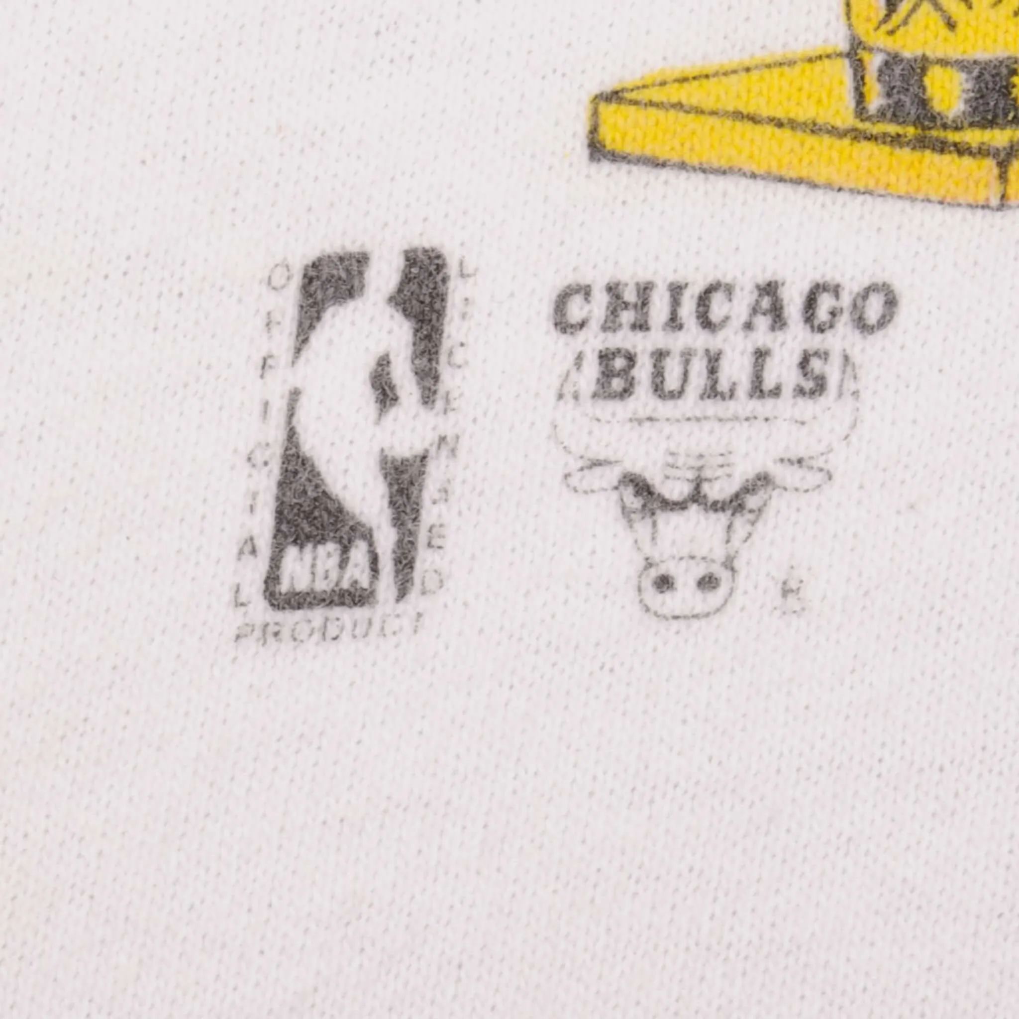 VINTAGE NBA CHICAGO BULLS 1993 CHAMPIONS TEE SHIRT MEDIUM MADE USA