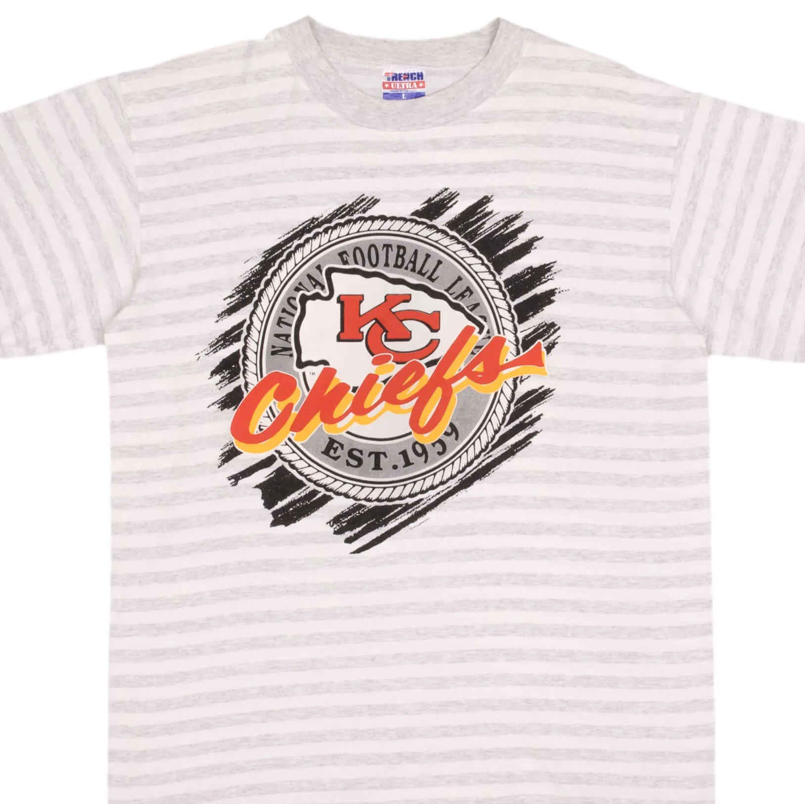 VINTAGE NFL KANSAS CITY CHIEFS 1990S TEE SHIRT SIZE LARGE MADE IN USA