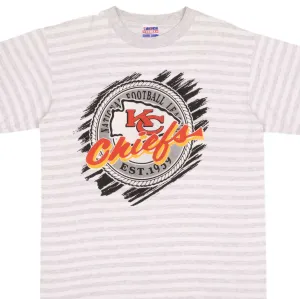 VINTAGE NFL KANSAS CITY CHIEFS 1990S TEE SHIRT SIZE LARGE MADE IN USA