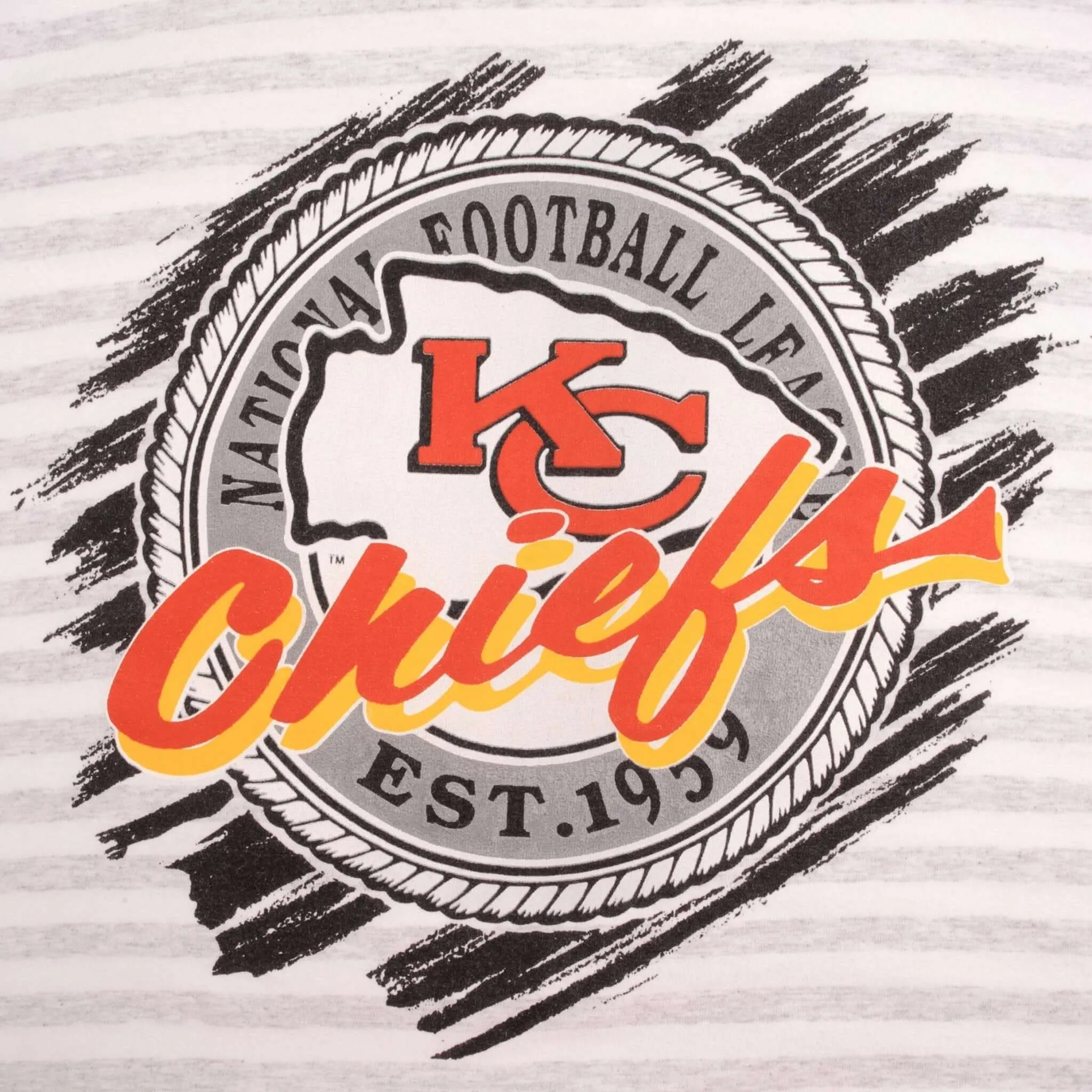 VINTAGE NFL KANSAS CITY CHIEFS 1990S TEE SHIRT SIZE LARGE MADE IN USA