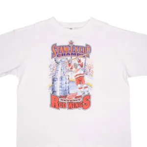 VINTAGE NHL DETROIT RED WINGS STANLEY CUP CHAMPIONS 1998 TEE SHIRT XL
