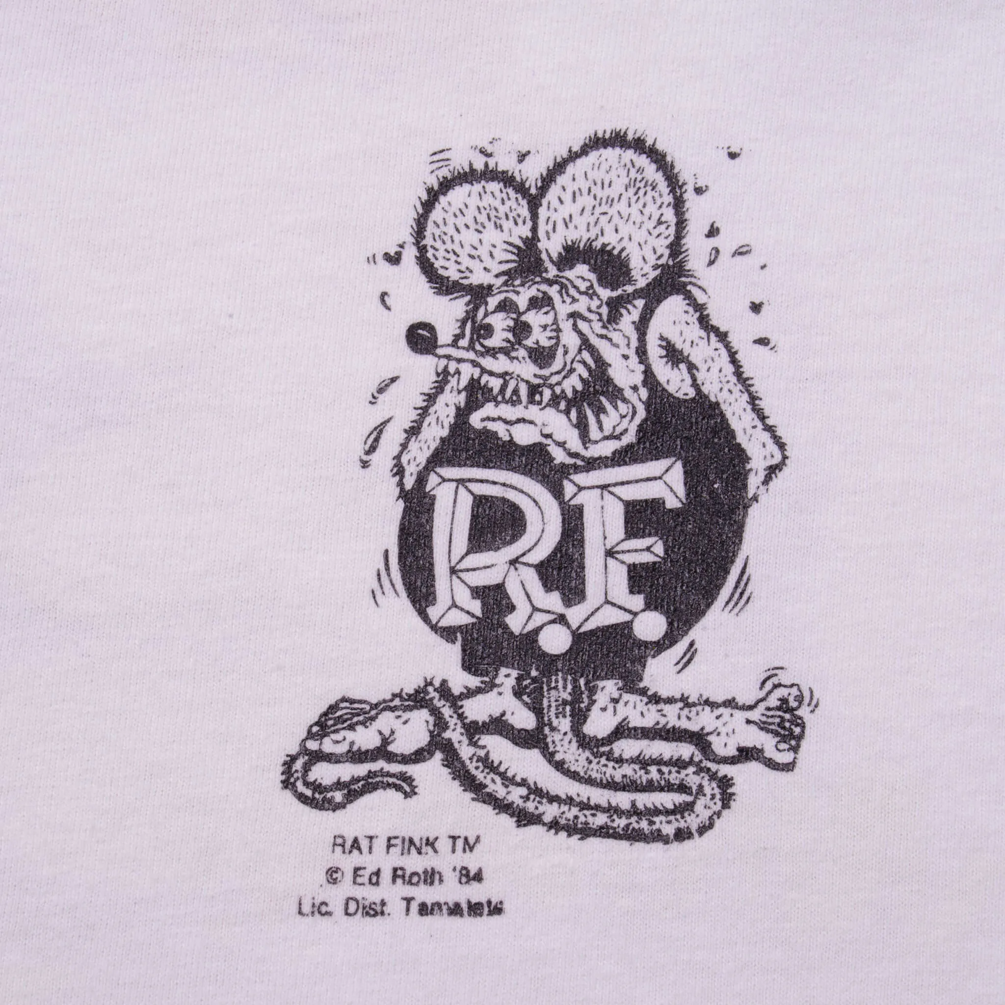 VINTAGE RAT FINK TEE SHIRT 1984 SIZE LARGE