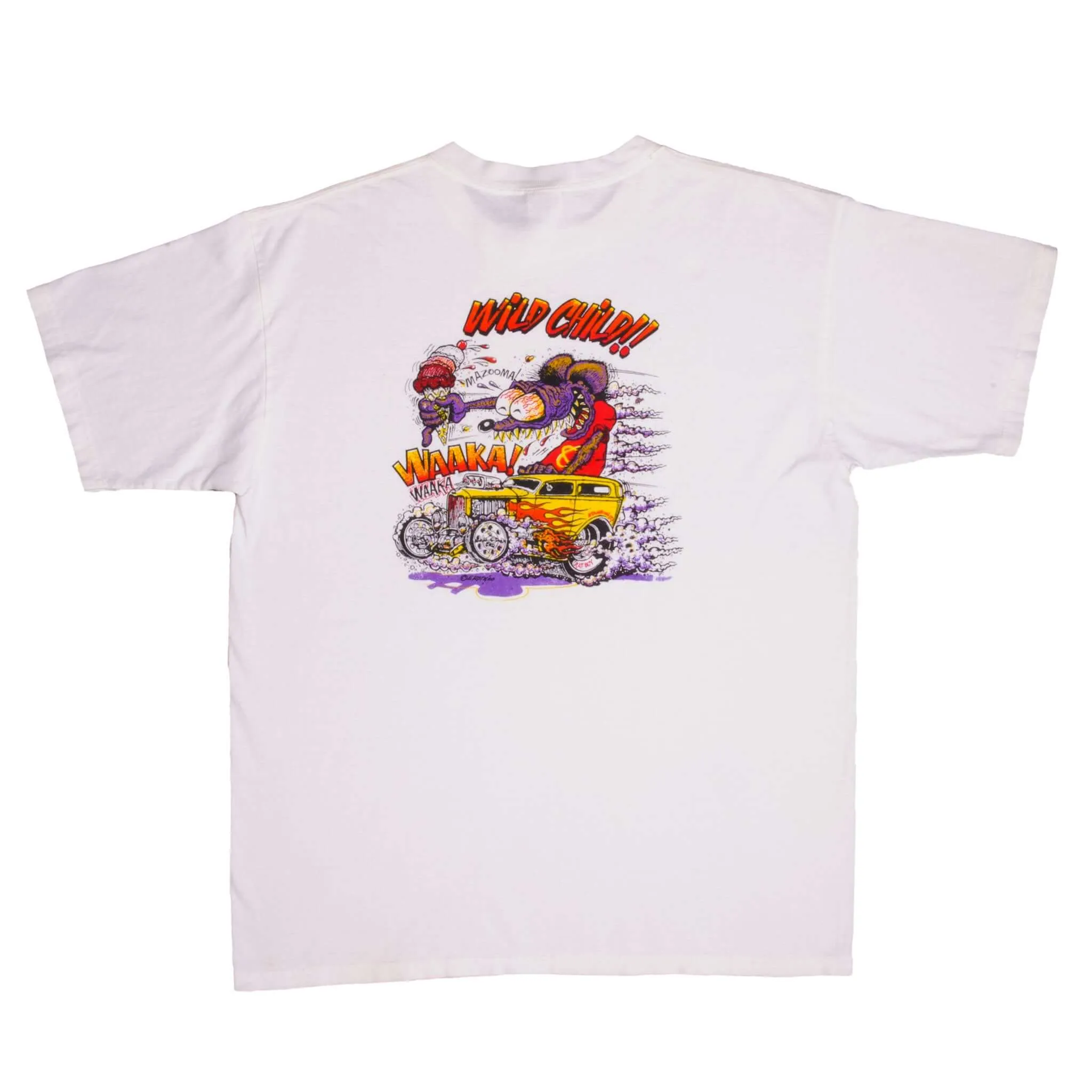 VINTAGE RAT FINK TEE SHIRT 1984 SIZE LARGE