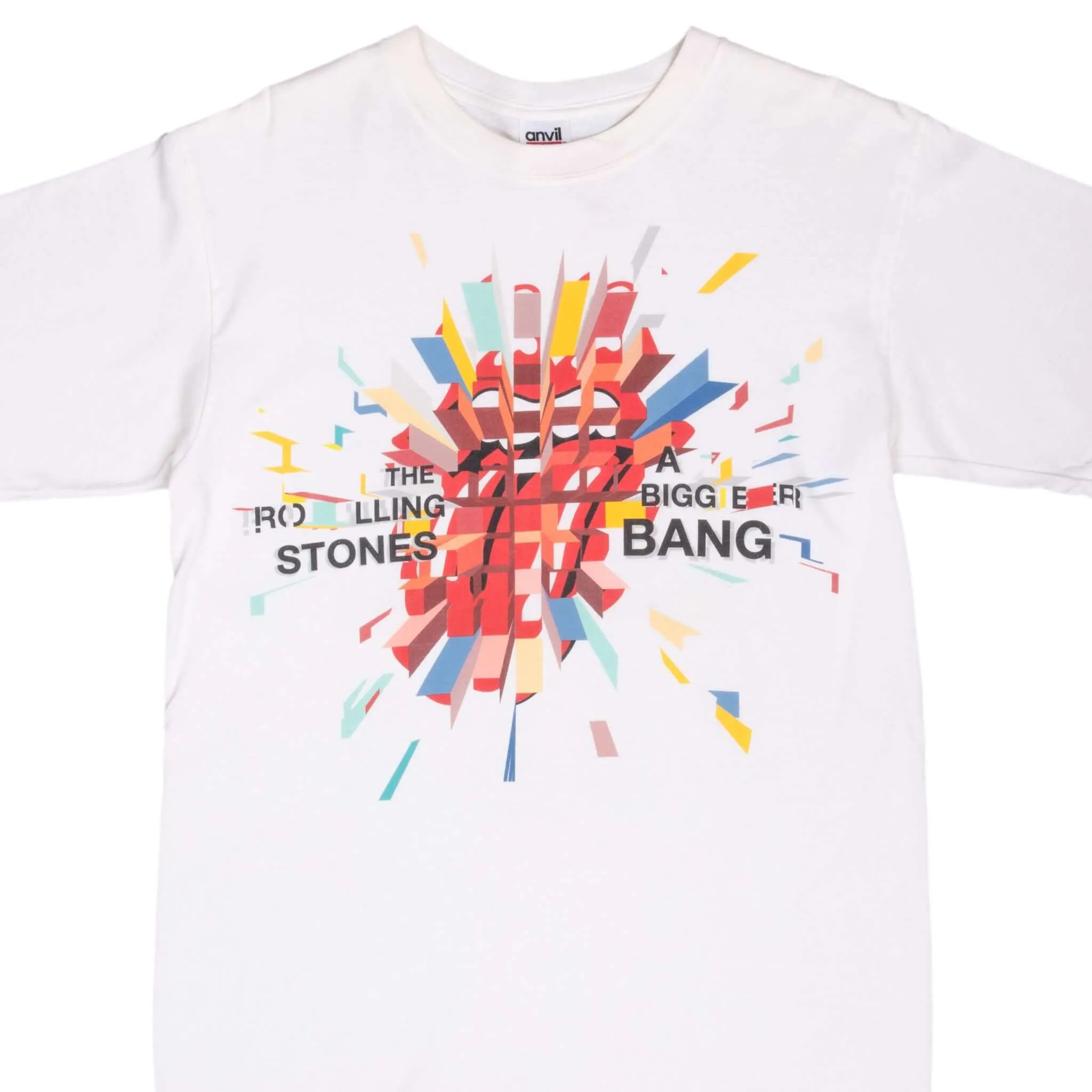VINTAGE THE ROLLING STONES A BIGGER BANG WORLD TOUR 2006 TEE SHIRT MEDIUM