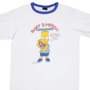 VINTAGE THE SIMPSONS BART TEE SHIRT 1989 SIZE LARGE MADE IN USA