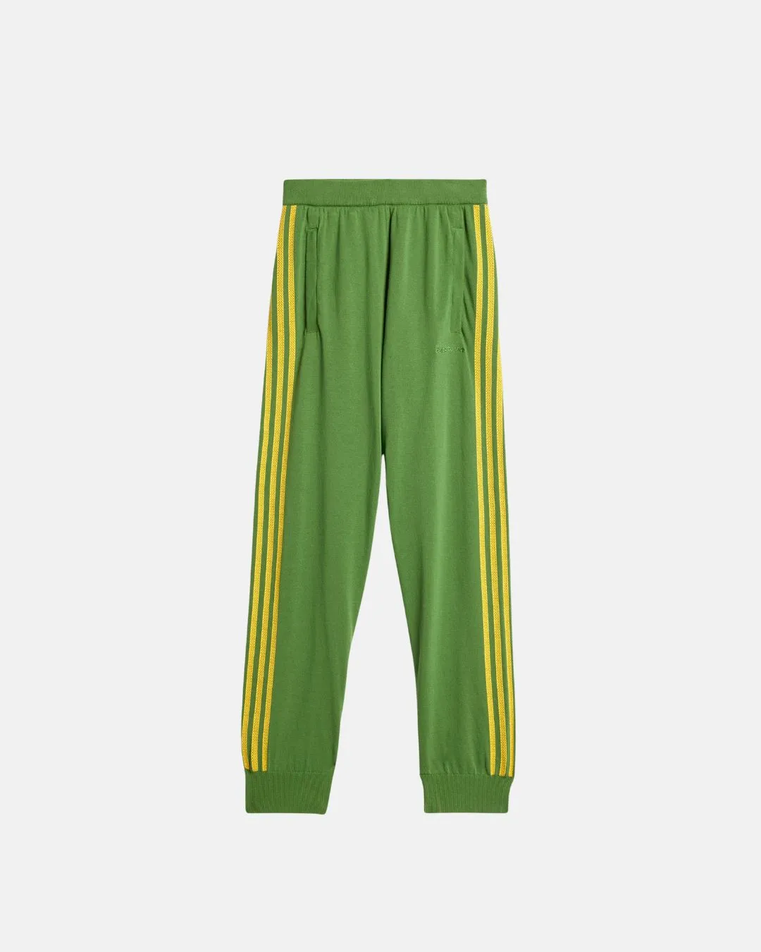 Wales Bonner Knit Track Pants Crew Green / Bold Gold