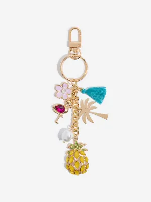 Westside Multicolour Pineapple Bag Charm